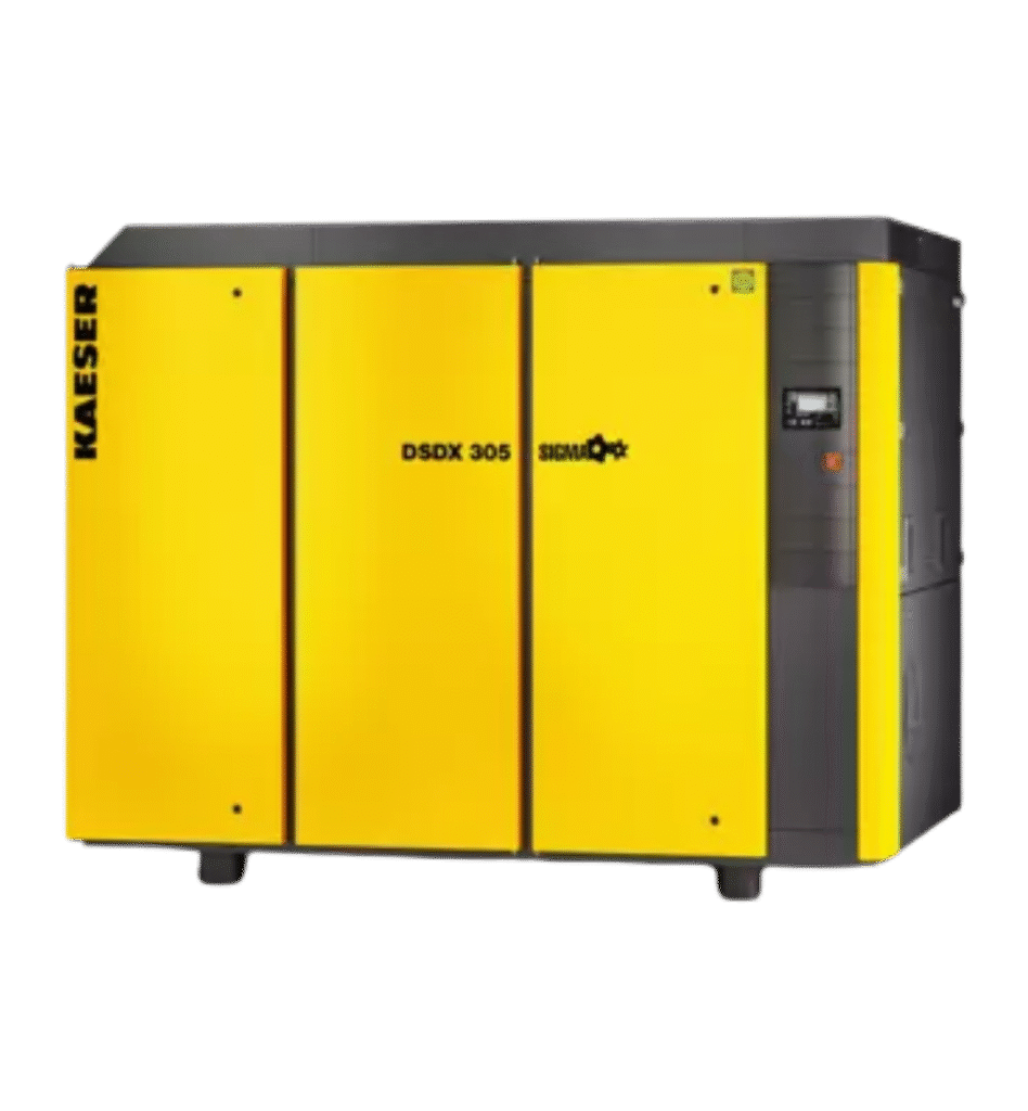 KAESER DSDX 305 160KW 11 rive @7.5 to 15 bar pressure large-sized rotary screw air compressor for large scale indutries, industrial screw air compressor. 1067CFM