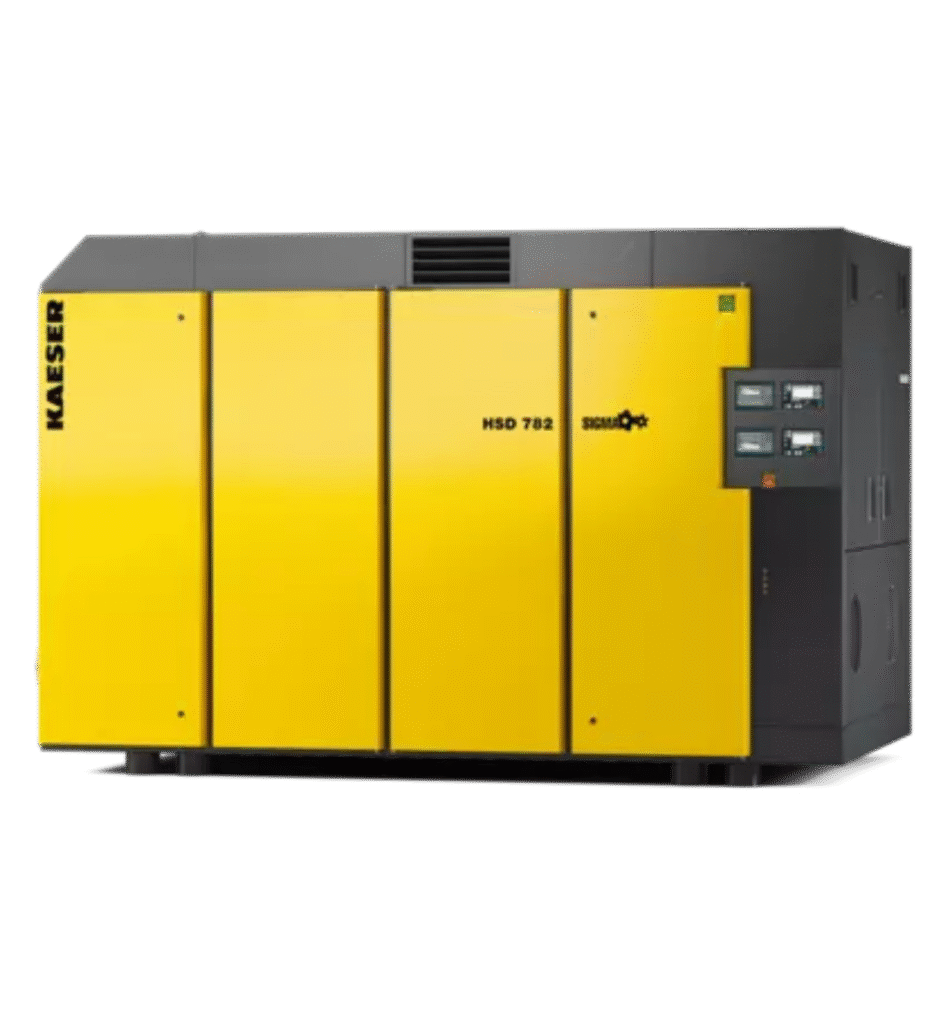 KAESER HSD 782, 450KW 11 rive @7.5 to 15 bar pressure large-sized rotary screw air compressor for large scale indutries, industrial screw air compressor. 2769CFM