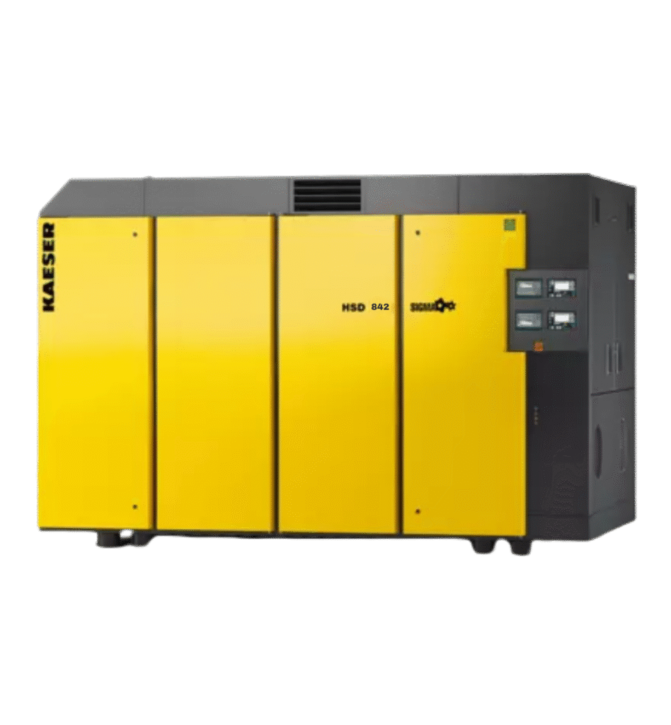 KAESER HSD 842, 500KW 11 rive @7.5 to 15 bar pressure large-sized rotary screw air compressor for large scale indutries, industrial screw air compressor. 2946CFM