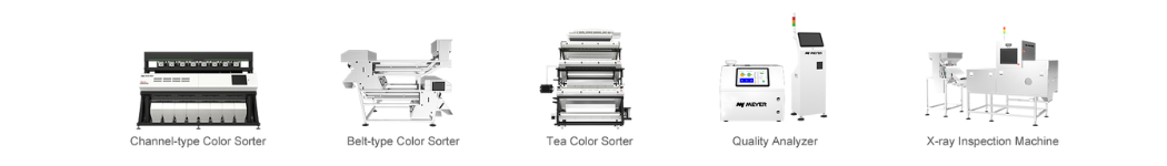 Meyer Color Sorter System for all commodity and polymers with Deep Learning Technology and Digital Intelligence System.
