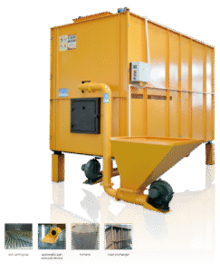 Clasic husk furnace for grain dryer