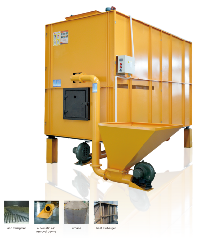 Clasic husk furnace for grain dryer