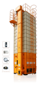 Mixed Flow with Auger and Non Auger grain dryer in 10T, 12T, 15T, and 21T capacity - uniform drying for maize (corn), moong dal, urad dal and all puses, paddy, rice, and wheat (gehu). (1)