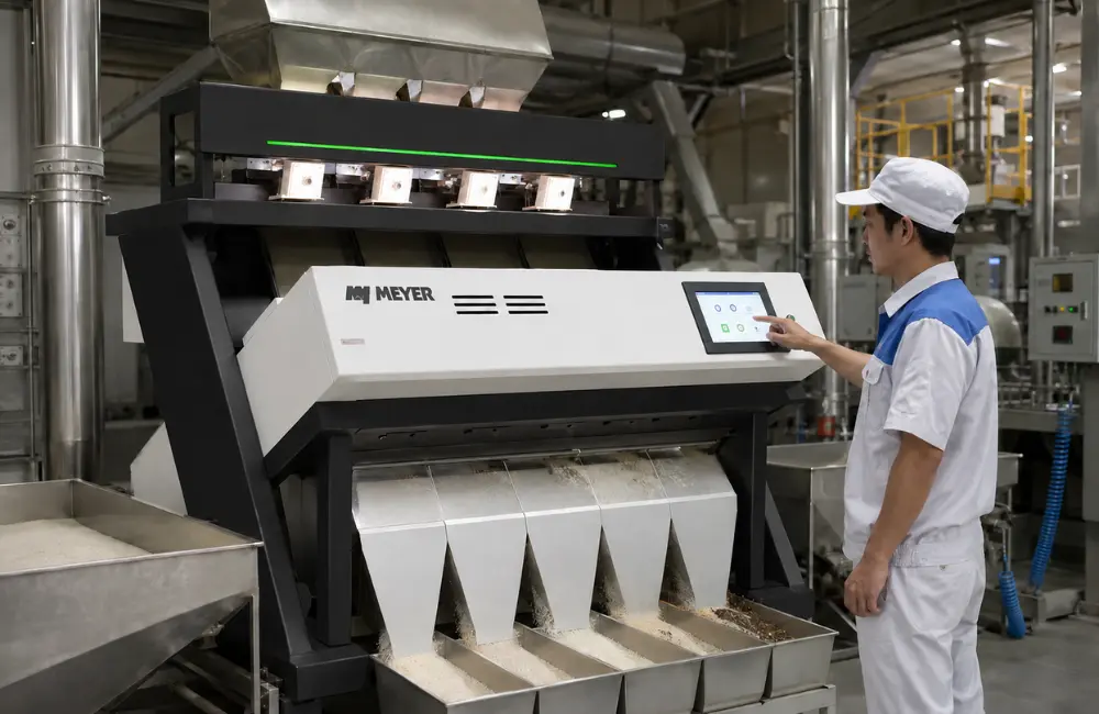 Easy One-Touch Operation for Rice Mill Staff